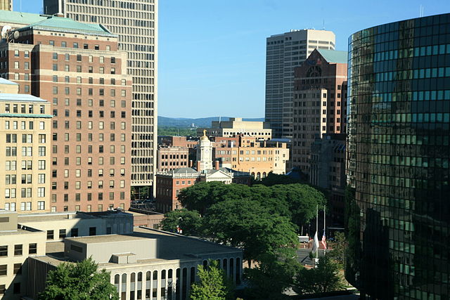 Downtown Hartford, Conn.