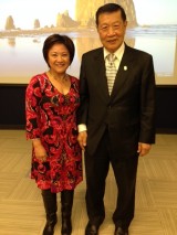 Suzette Standring and Dr. Henry Lee